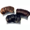 Dark Brown Hair Bun Invisible False Hair Clip, Hair Base Bump Fluffy Hair Pad Styling Fluffy Princess Styling Increased Hair Pad Hair Bun and Crown Shapers Hair Accessories Hair Care