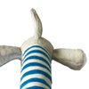 Dog Toys, Cute Striped Animal Dog Squeaky Toys Dog Stuffed Animals Chew Toy with 4 Legs Soft Durable Plush Dog Toys for Pet Dog Cat(#2)