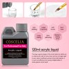 Acrylic Nail Kit for Beginners with Everything Acrylic Nail Set with Drill and U V Light Professional Nails Kit Acrylic Set with Everything for Beginners Acrylic Powder Glitter Decoration Powder Nail Art Starter Kit Gift for Women