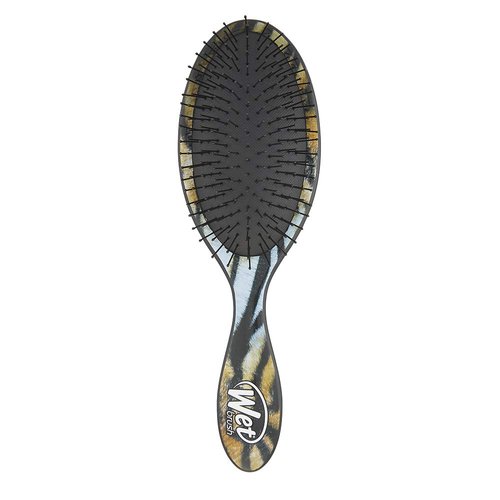 Wet Brush Original Detangler Hair Brush - Pink Leopard (Safari) - All Hair Types - Ultra-Soft Bristles Glide Through Tangles with Ease - Pain-Free Comb for Men, Women, Boys & Girls