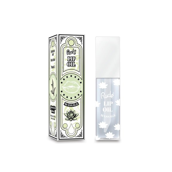 Rude Lip Oil Massage Lip Oil Green Tea Detox