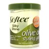 Softee Silky Shine Olive Oil Styling Gel 8 Oz,Pack of 12
