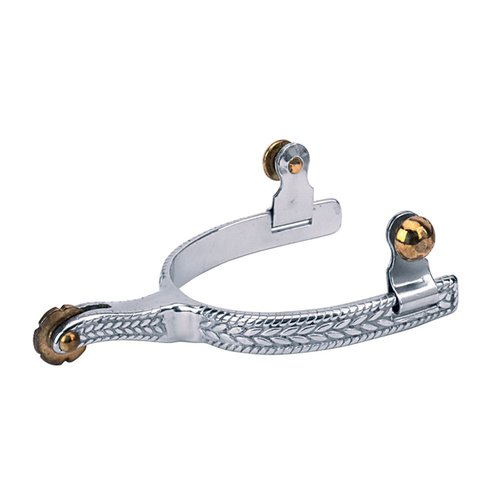 Weaver Leather mens roping horse spurs, 0, 2 US