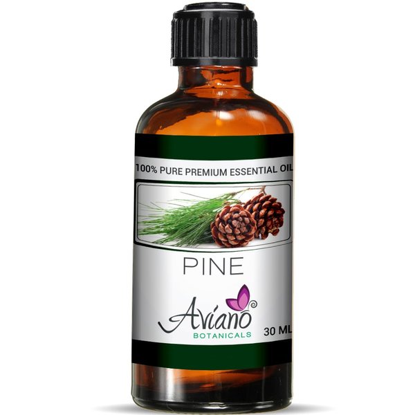 Pine Essential Oil - 100% Pure Blue Diamond Therapeutic Grade by Aviano Botanicals (30 ml)