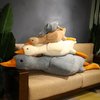 LOWEMN Giant Goose Stuffed Animal 20 in-Very Fat Duck Plush Pillow Hugging Comfy,Cute Huge Swan Plushies Gifts for Girls Kids Birthday Valentine's Day (20 in, White)