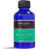 Karlash Professional Polymer Economy Kit Acrylic Powder Crystal Clear 0.5 oz and Acrylic Liquid Monomer 1 oz for Doing Acrylic Nails, MMA free, Ultra Shine and Strong Nails Acrylic Nail
