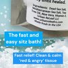 Urban ReLeaf Butt Bath 6 oz. Bag! Hemorrhoids, Fissures & Stitches. Stops itching & Burning. Clean, Soothe & Heal. The Easy Sitz Bath! Fast Relief! Healing Sea Salt. Gentle, Effective, 100% Natural