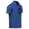 ZITY Mens Polo Shirt Short Sleeve Sports Golf Tennis T-Shirt Blue 012