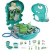 Dinosaur Kids Tool Set - 18 Pcs Pretend Playset Toddlers Tool Toys with Backpack, Montessori Educational STEM Toys for 3 4 5 6 7 Years Old Boys Girls, Christmas Birthday Gifts for Kids