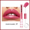 MIELIKKI Liquid Lipstick with Clear Lip Gloss, Dual Ended Lip Gloss, Moisturizing Lip Oil, High Pigmented Shine, Long Lasting, Lightweight, Non-Sticky, 07