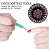 BQAN 10pcs Dotting Tools Set for Nail Art, Art Dot Tools Embossing Stylus for Painting