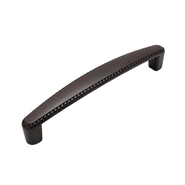 Cosmas 10 Pack 4112ORB Oil Rubbed Bronze Rope/Scroll Cabinet Hardware Handle Pull - 5" Inch (128mm) Hole Centers