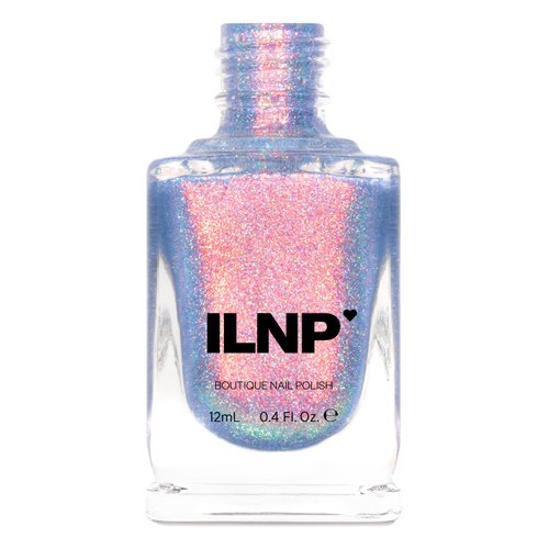 ILNP Bluebell - Enchanting Sky Blue Shimmer Nail Polish