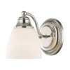 Livex Lighting 13671-02 Somerville 1 Light Wall Sconce, Polished Brass