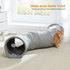 PAWZ Road Cat Tunnel Collapsible S Shape Cat Play Tube 10.5 Inches in Diameter