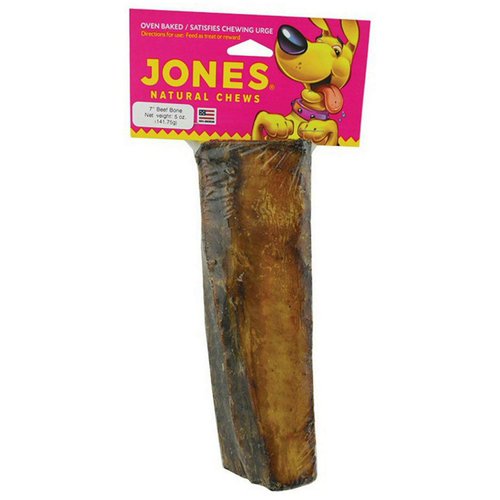 Jones Natural Chews 1Piece 7" Dog Rib Bone (2 Pack)