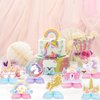 Chilfamy Unicorn Birthday Decorations, 9Pcs Rainbow Unicorn Honeycomb Centerpieces Party Table Decors for Kids Girls Baby Shower Birthday Party Supplies