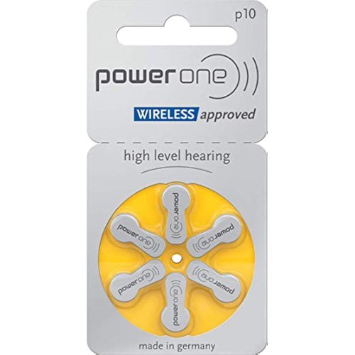 Varta Powerone P10 Mercury Free Hearing Aid Batteries Pack of 60