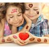 UVUXO Dessert Cake Temporary Tattoos for kids - 10 Sheets Ice Cream and Donuts Tattoos Temporary for Girls Dessert Cake Birthday Party Supplies for Kids
