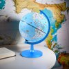 JOWHOL Illuminated Globe for Children with Animals illustrations Easy to Read - 8'' Small World Globe for Kids Learning Geography Toddler Educational Toys/Birthday Gifts for Boys Girls