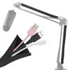 Wire Sleeves for Cables -Mic Boom Arm Cables Sleeve, Tidy up the Wire Harness, Versatile, Flexible and Easy to Install by YOUSHARES (2PCS)