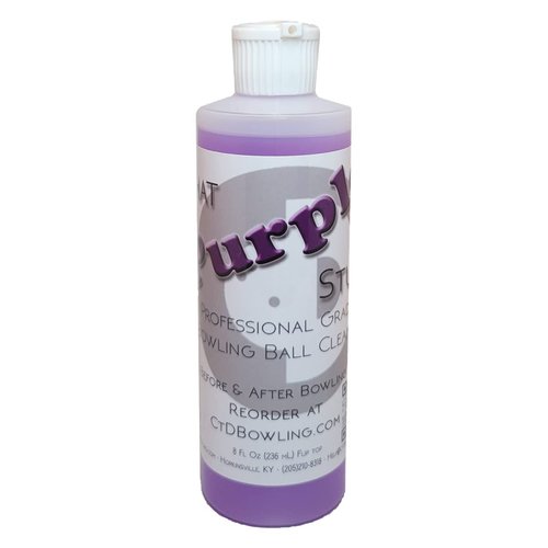 Creating the Difference That Purple Stuff Bowling Ball Cleaner | USBC Approved | Removes Dirt & Oil | Bowling Ball Cleaner | Bowling Supplies (8oz (Flip))