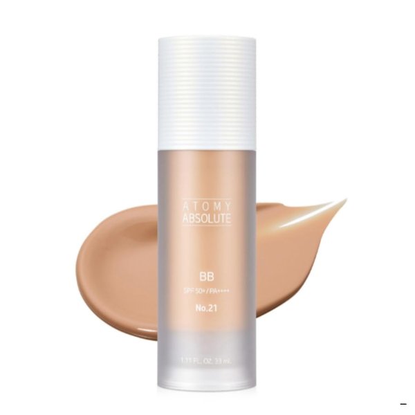 a.t.o.m.y. Absolute BB Cream No.21, Beige, Gorgeous Tone 1.11 Fl.Oz