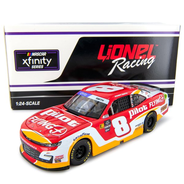 Lionel Racing Sammy Smith Autographed 2024 Pilot Flying J Xfinity Series Diecast Car 1:24 Scale