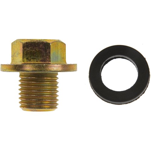 Dorman 090-038CD Oil Drain Plug Standard M12-1.25, Head Size 14Mm Compatible with Select Models