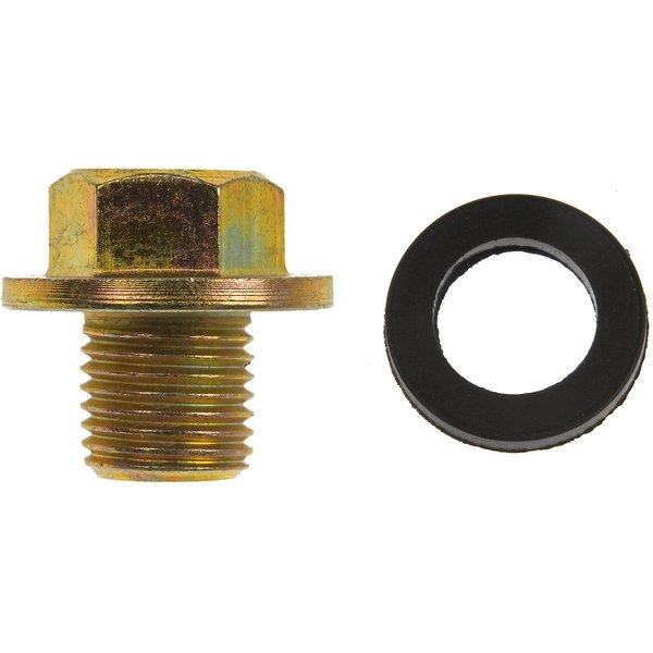 Dorman 090-038CD Oil Drain Plug Standard M12-1.25, Head Size 14Mm Compatible with Select Models
