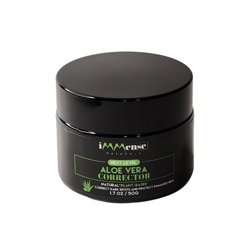 iMMense Naturals Aloe Vera Cream Dark Spot Remover, Treats Old and New Scars, Face Cream for Dry Skin, Reduces the Appearance of Scars from Acne, Dark Spot Corrector for Age Spot. Men and Women