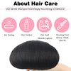 ABH AMAZINGBEAUTY HAIR Clip in Hair Extensions Real Human Hair Yaki Straight Clip ins for Black Women Natural Black 18 Inch Straight Clip in Hair Extensions Light Yaki Clip-in 7 Pcs With 17 Clips 120g