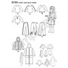 Simplicity Crafts Doll Clothing Outfits Sewing Patterns for 18'' Dolls
