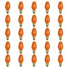 Sunlite 01270 7C7 Incandescent Bulb, 7 Watt, Candelabra E12 Base, C7 Small Night Light, Colored Bulb, Orange, 25 Count