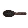 Ibiza Hair Professional Oval Detangling Boar Hair Brush (CX4), 100% Boar Bristles for Smoothing & Shine, Made with Carbonized Wood, For All Hair Lengths, Use Before or After a Blow Out, Heat Resistant