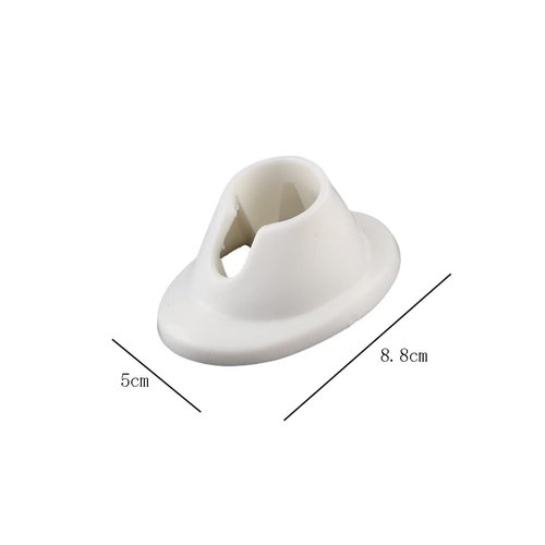 2 Pieces Nail Polish Stand Nail Polish Bottle Stand Nail Polish Bottle Holder Nail Art Display Manicure Tools for Nail Organizer Display, White