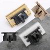 TorSor 4 Pack Hair Clipper Swing Head Replacement Guide Block Plastic Tongue Cam Follower DIY Spring Tension Base Stand Fit for WAHL Magic Clip 8148/8504/8591/1919 Accessories Repair Part