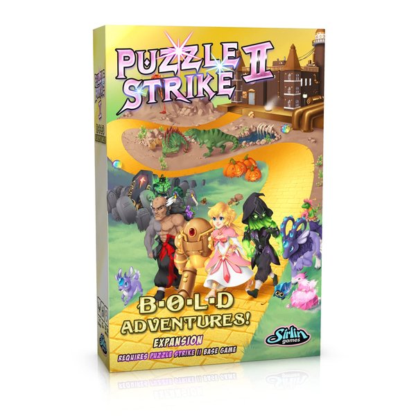 Sirlin Games Puzzle Strike 2: Bold Adventures expansion set