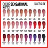 Maybelline Color Sensational Matte Lipstick, Violet Vixen, 1 Tube