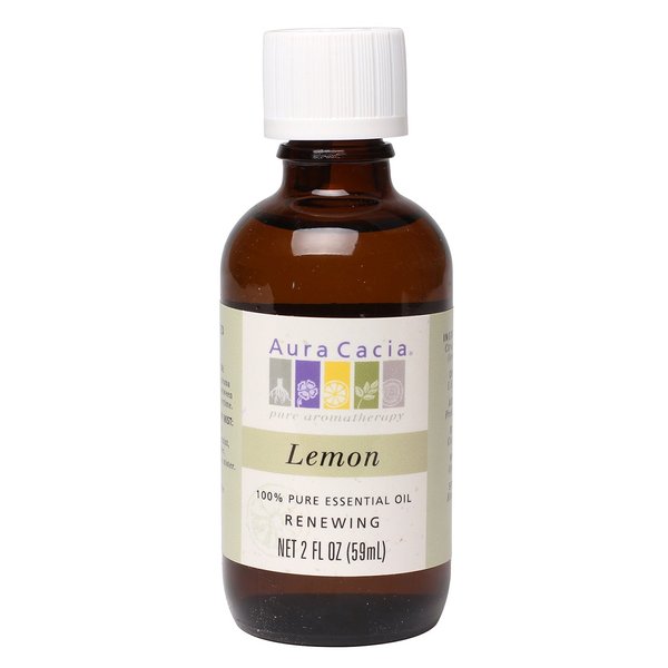 Aura Cacia Essential Oil, Renewing Lemon, 2 fluid ounce