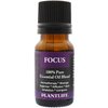 Plantlife Focus Aromatherapy Essential Oil Blend - Straight from The Plant 100% Pure Therapeutic Grade - No Additives or Fillers - Made in California 10 ml