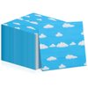 100pcs Blue Napkins Disposable Story Paper Luncheon Napkins Set for Kids Birthday Party Baby Shower Party Supplies, 13'' x 13''
