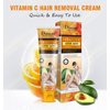 DISAAR BEAUTY Vitamin C Avocado Face Body 3-minutes Quick Hair Removal Cream Depilating Moisturizing Skin 100ml