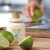Fruits & Passion] Cucina Lime Zest and Cypress Luxury Hand Cream, 5 Fl Oz - Premium Skin Care Made from First Cold Pressed Olive Oil - Regenerating Hand Lotion for Dry, Cracked Skin
