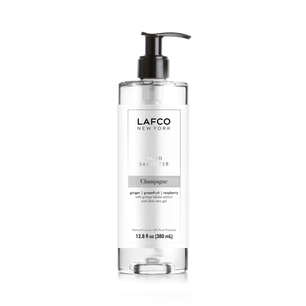 LAFCO New York Hand Sanitizer, Champagne - 12.8 fl oz - Purifies & Hydrates - FDA Approved - Cruelty Free