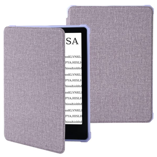 TaIYanG Kindle Paperwhite 11th Gen 6.8" E-Reader Case, Synthetic Leather, Slim and Lightweight, with Non-Slip Lining and Hard Back Cover, in and Themes