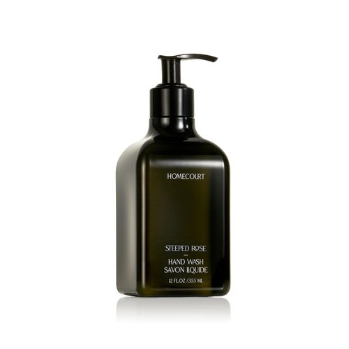 Homecourt Hand Wash - Gently Cleanses and Hydrates 12 Fl Oz Steeped Rose