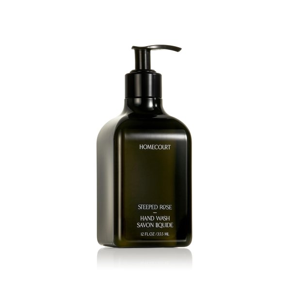 Homecourt Hand Wash - Gently Cleanses and Hydrates 12 Fl Oz Steeped Rose