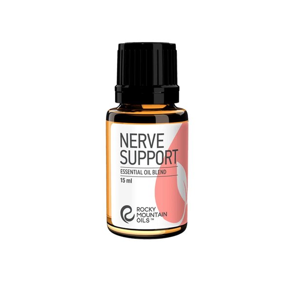 Rocky Mountain Oils Nerve Support Essential Oil Blend with 100% Pure and Natural Essential Oils - Relaxing Aromatherapy Oils for Diffuser, Massage Oil for Massage Therapy - 15ml