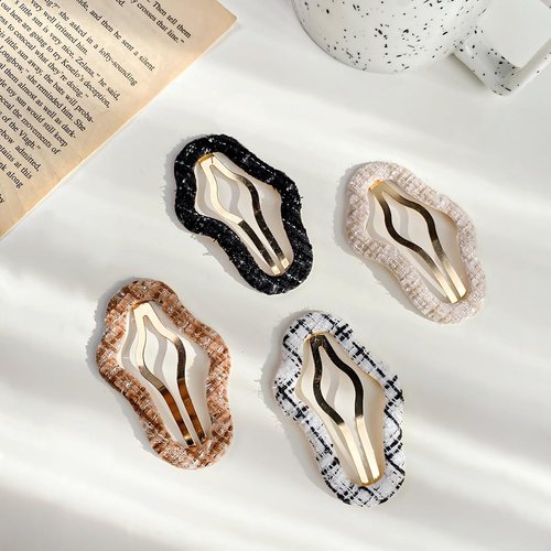 aoozleny 8PCS Cloud Hair Clips Metal Non Slip Hair Accessories Cute Elegant Thick Durability Hair Clips for Women
